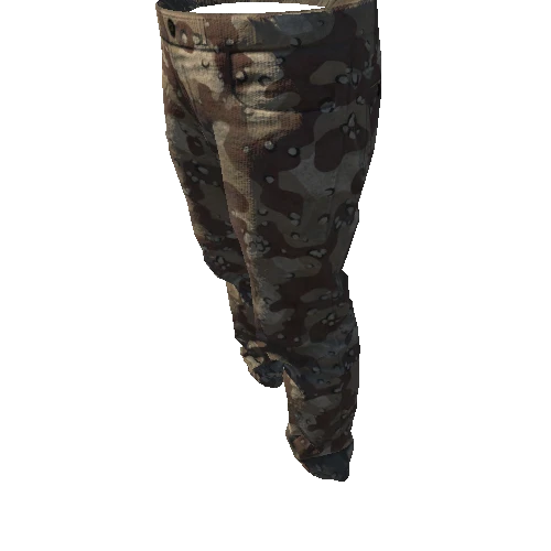 Pant Loose Camouflaged STD022